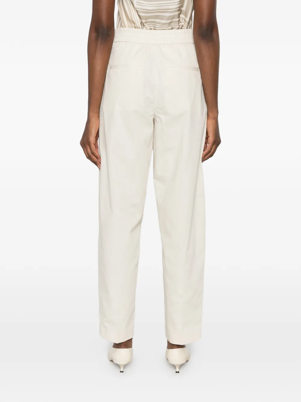 JOSEPH Paver geplooide broek Beige