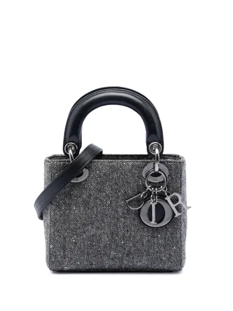 Christian Dior Pre-Owned 1998 Mini Tweed Lady Dior satchel