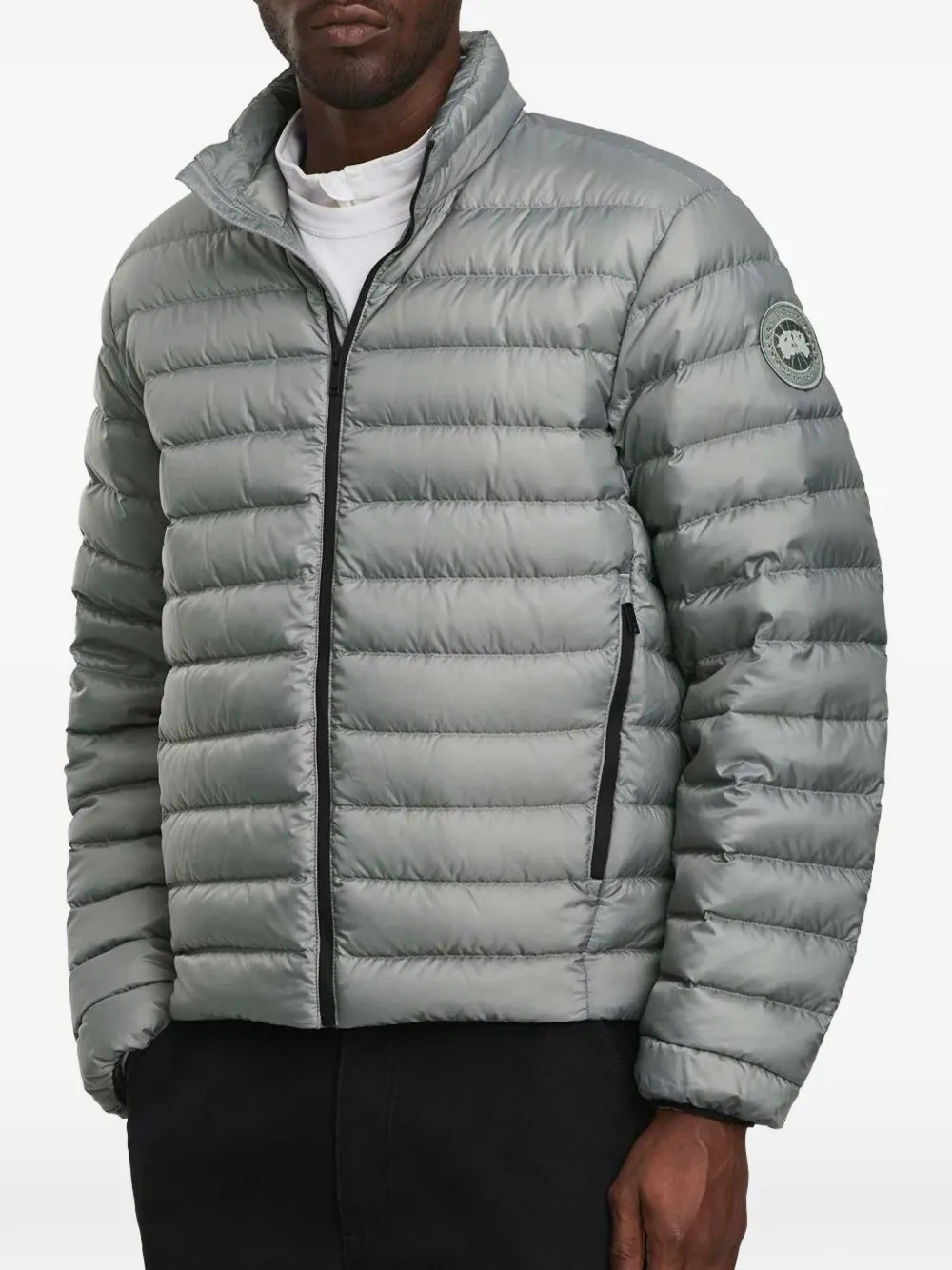 Canada Goose Stratus gewatteerd jack Grijs
