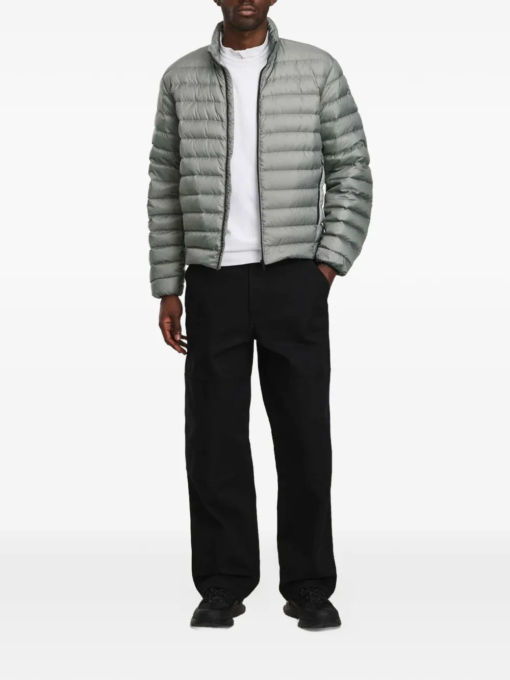 Canada Goose Stratus gewatteerd jack Grijs