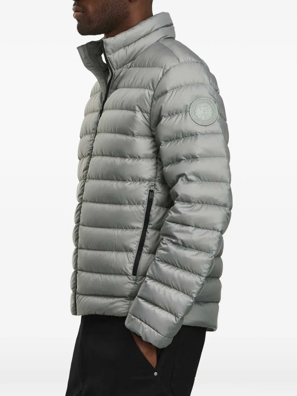 Canada Goose Stratus gewatteerd jack Grijs