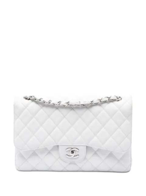 CHANEL Pre-Owned 2010-2011 Jumbo Classic Caviar Double Flap shoulder bag