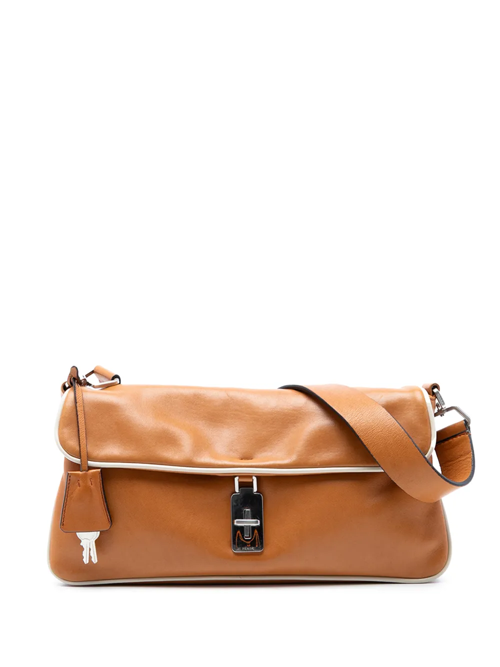 Prada Pre-Owned 2000-2026 Leather shoulder bag - Brown