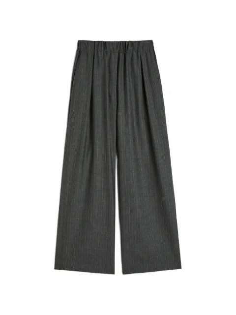Jil Sander pantalones con estampado de rayas diplomáticas