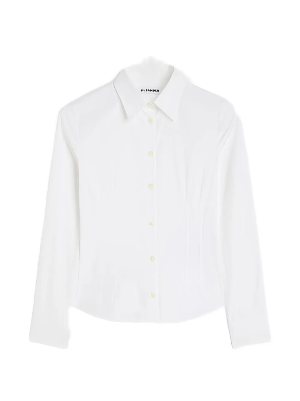 Jil Sander Katoenen overhemd Wit