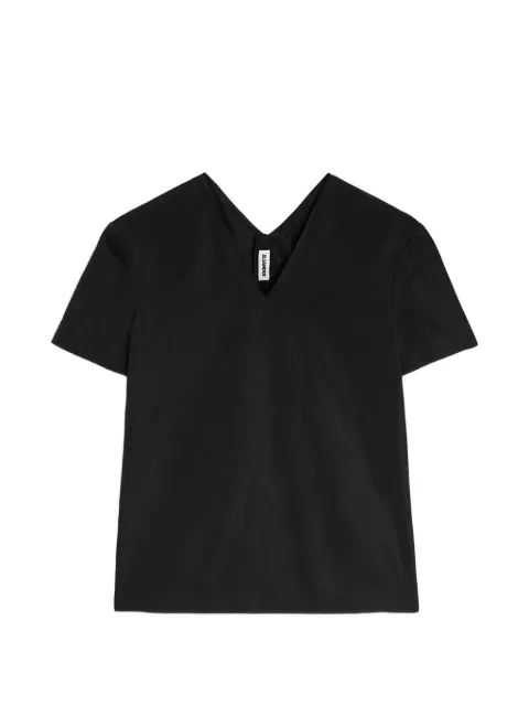 Jil Sander T-shirt con scollo a V