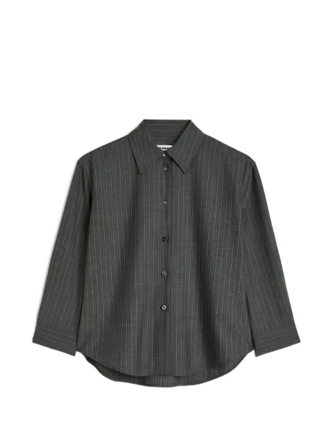 Jil Sander 细条纹图案短款衬衫