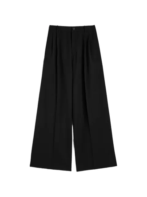 Jil Sander pleated wool trousers