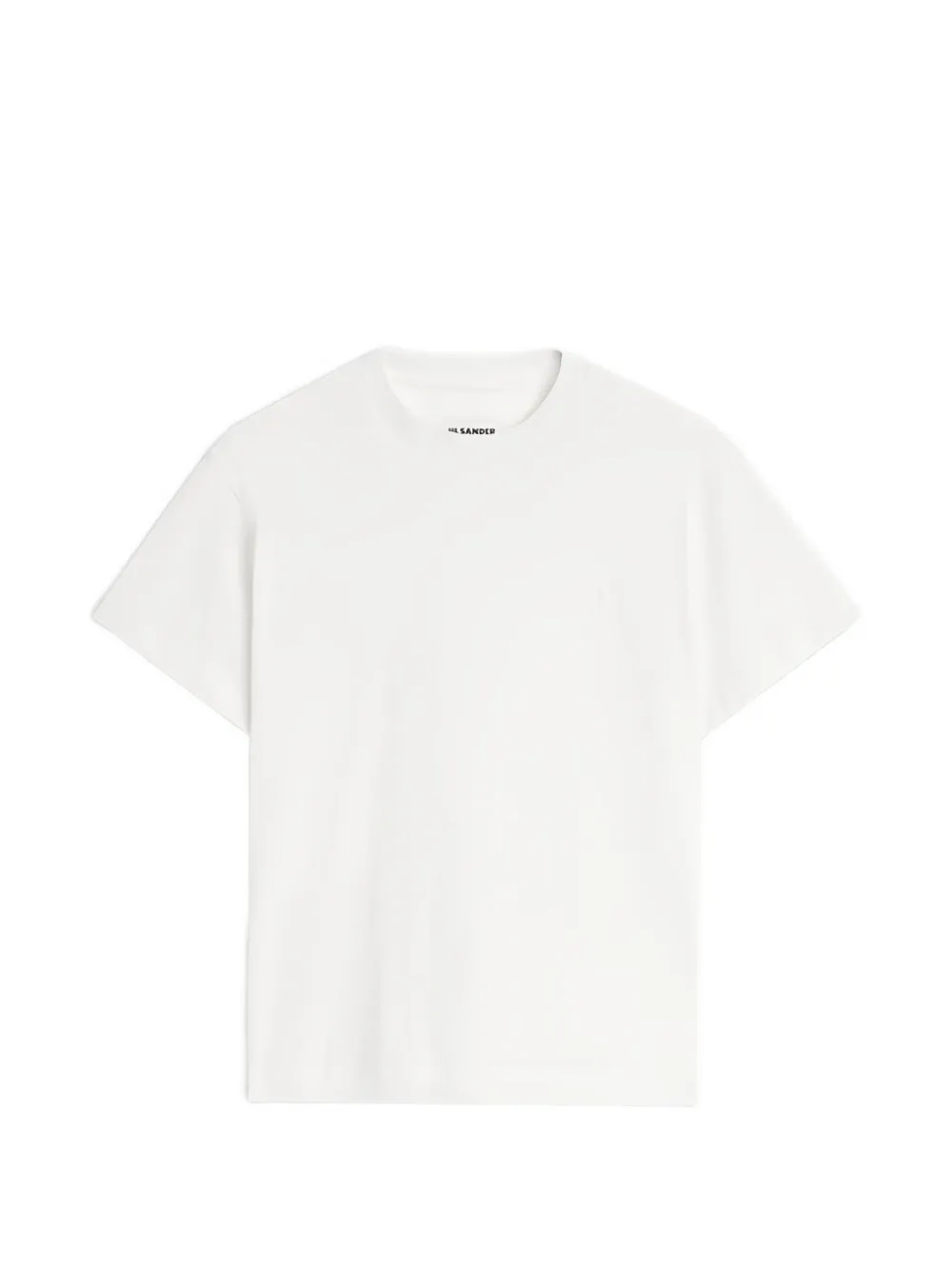 Jil Sander T-shirts met logoprint (set van drie) Wit