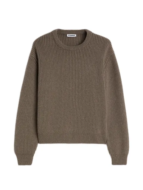 Jil Sander rib-knit wool sweater