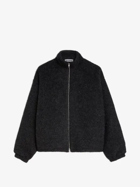 Jil Sander zip-up wool-fleece sweater