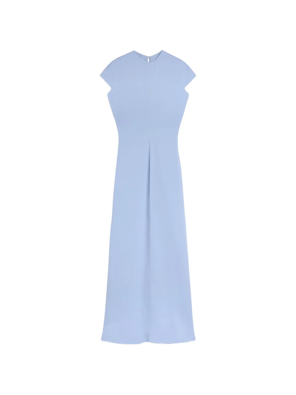 Jil Sander cut-out satin dress - Blue