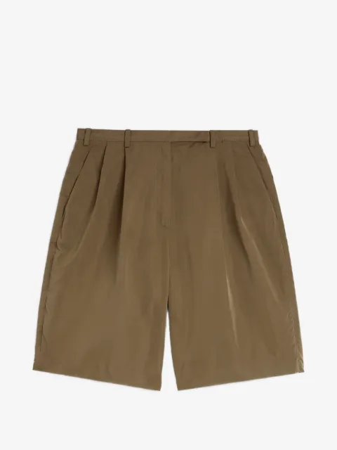 Jil Sander shorts con pliegues
