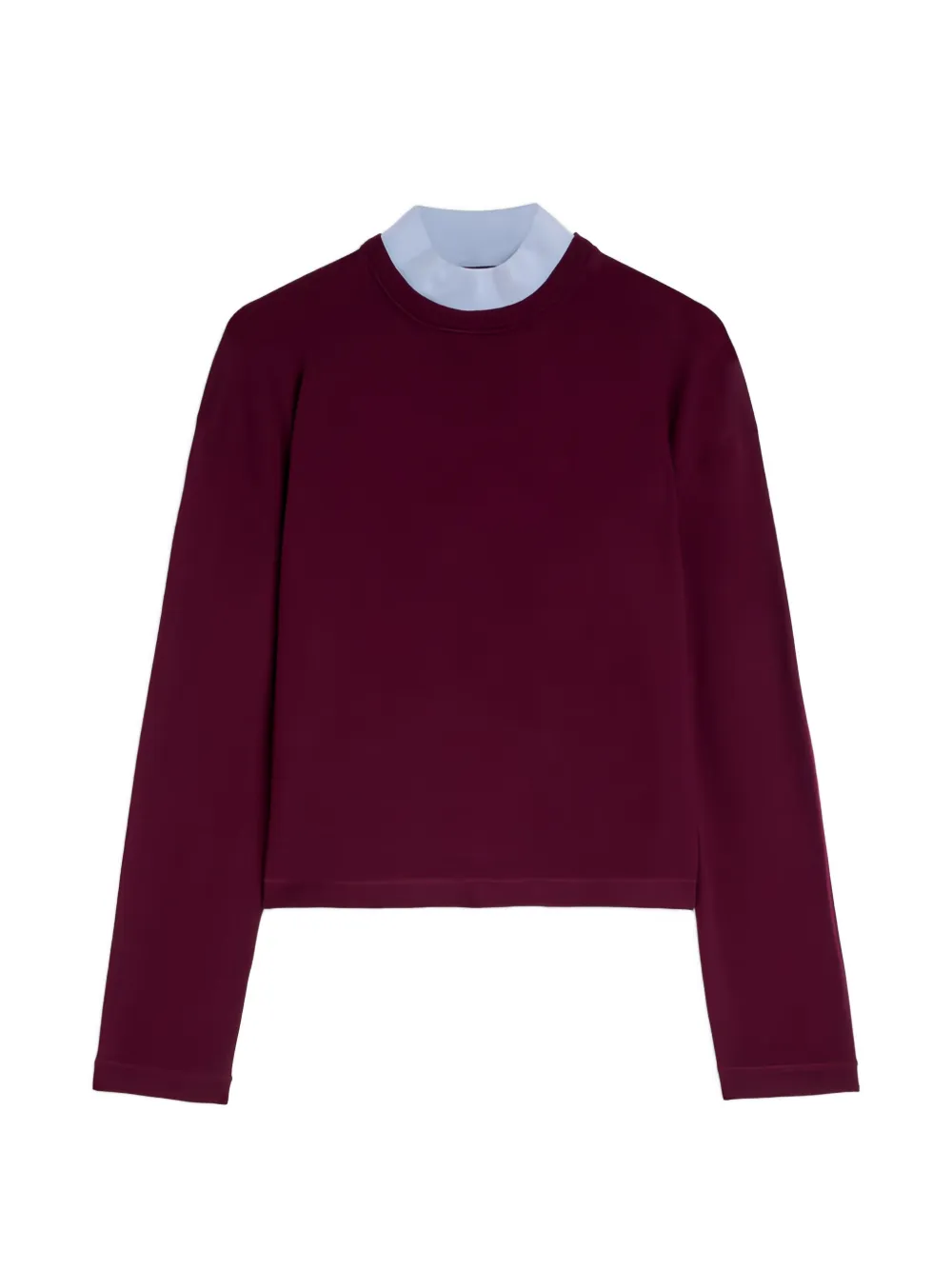 Jil Sander cropped mock-neck sweater