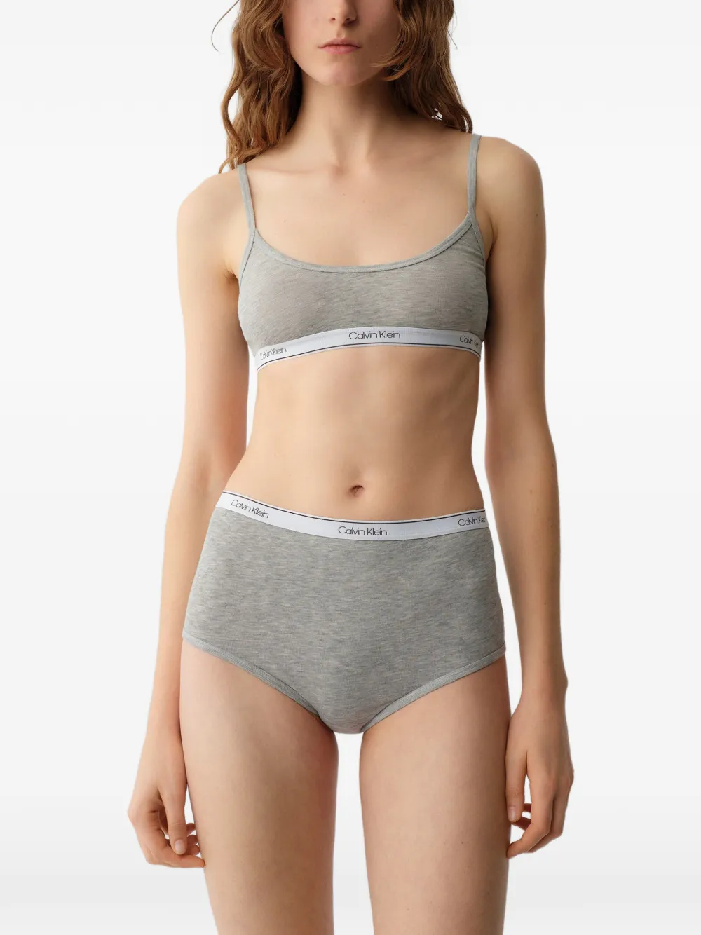 Calvin Klein High waist slip Grijs