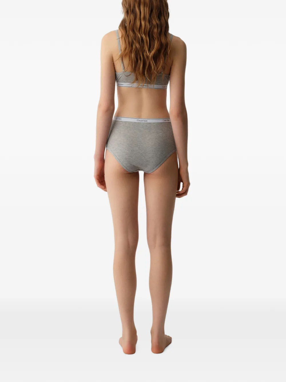 Calvin Klein High waist slip Grijs