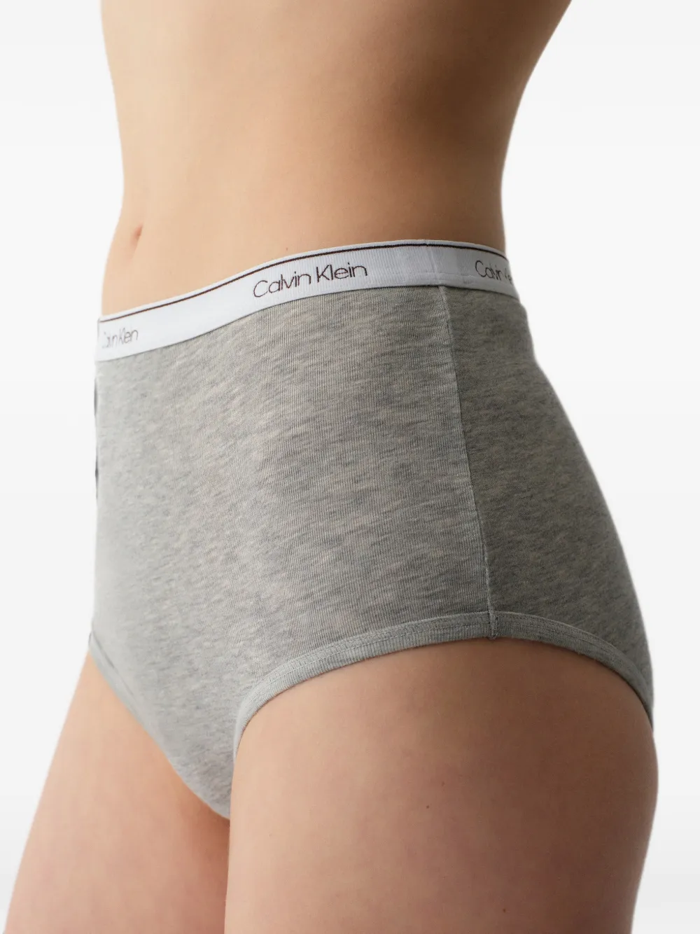 Calvin Klein High waist slip Grijs