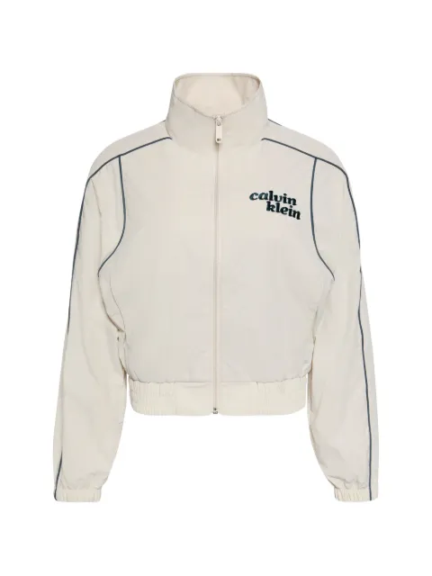 Calvin Klein chamarra con logo bordado