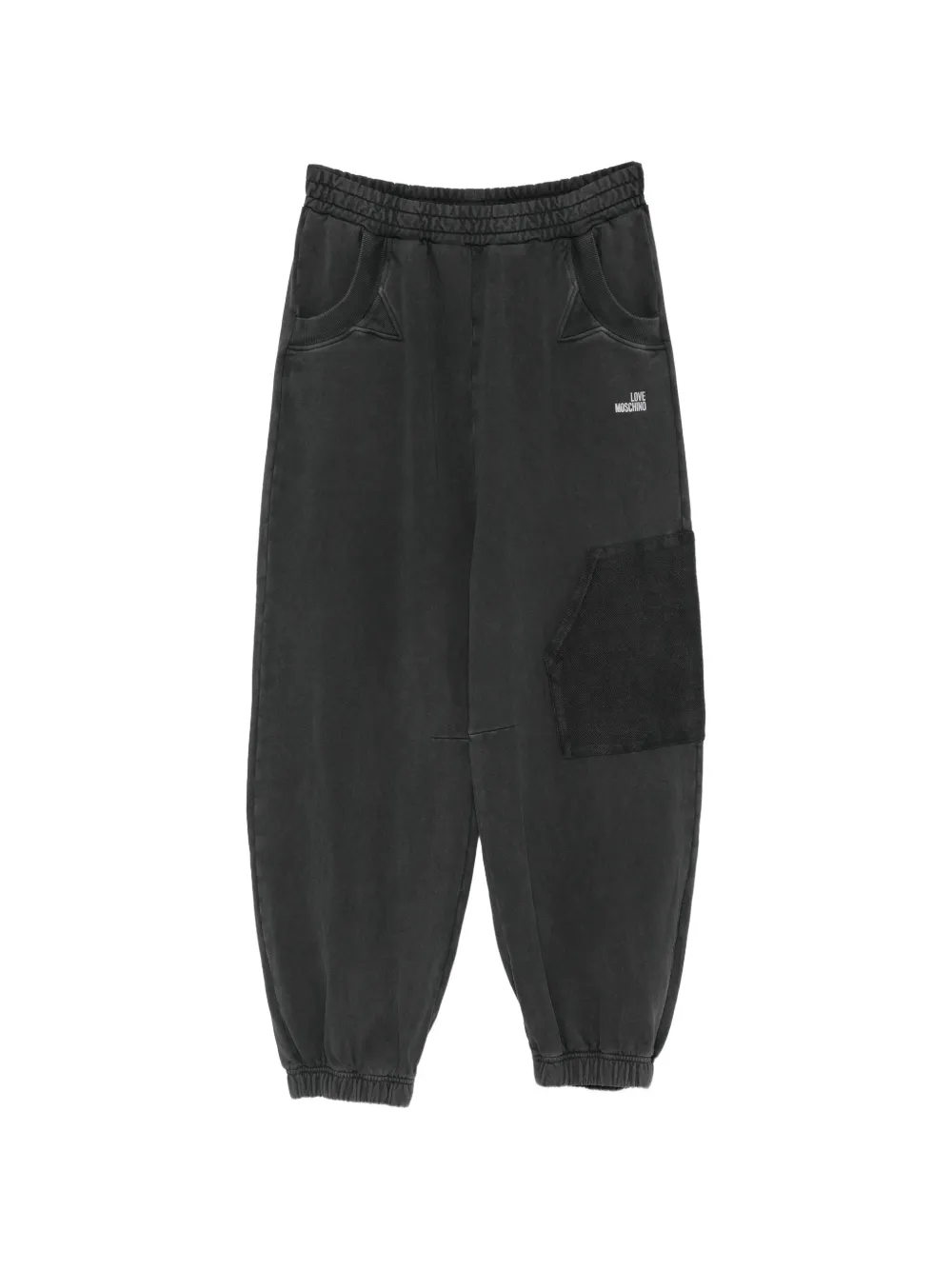 Love Moschino logo-print track pants - Nero