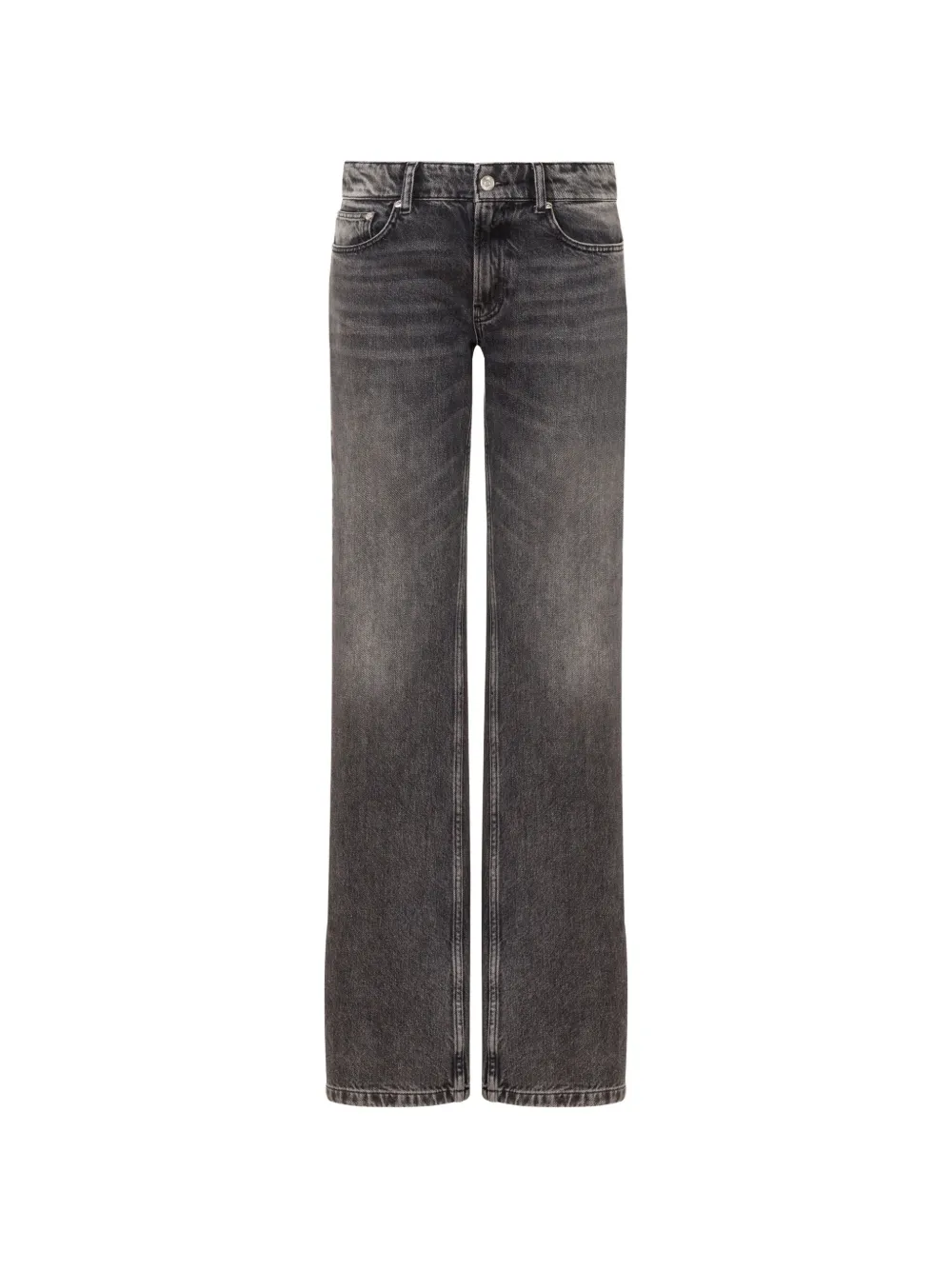 Love Moschino Jeans con applicazione logo - Grigio