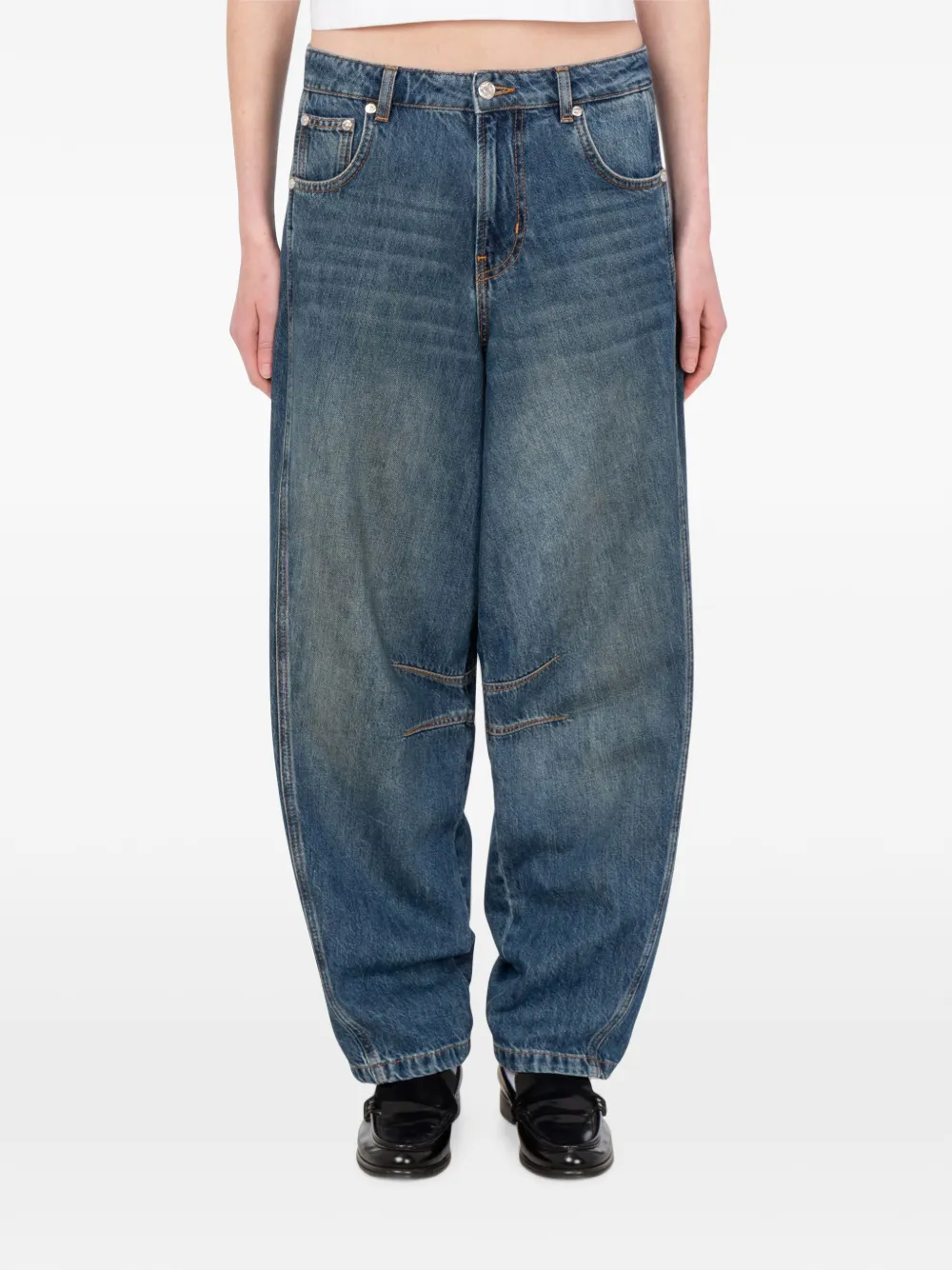 Love Moschino Denim broek Blauw
