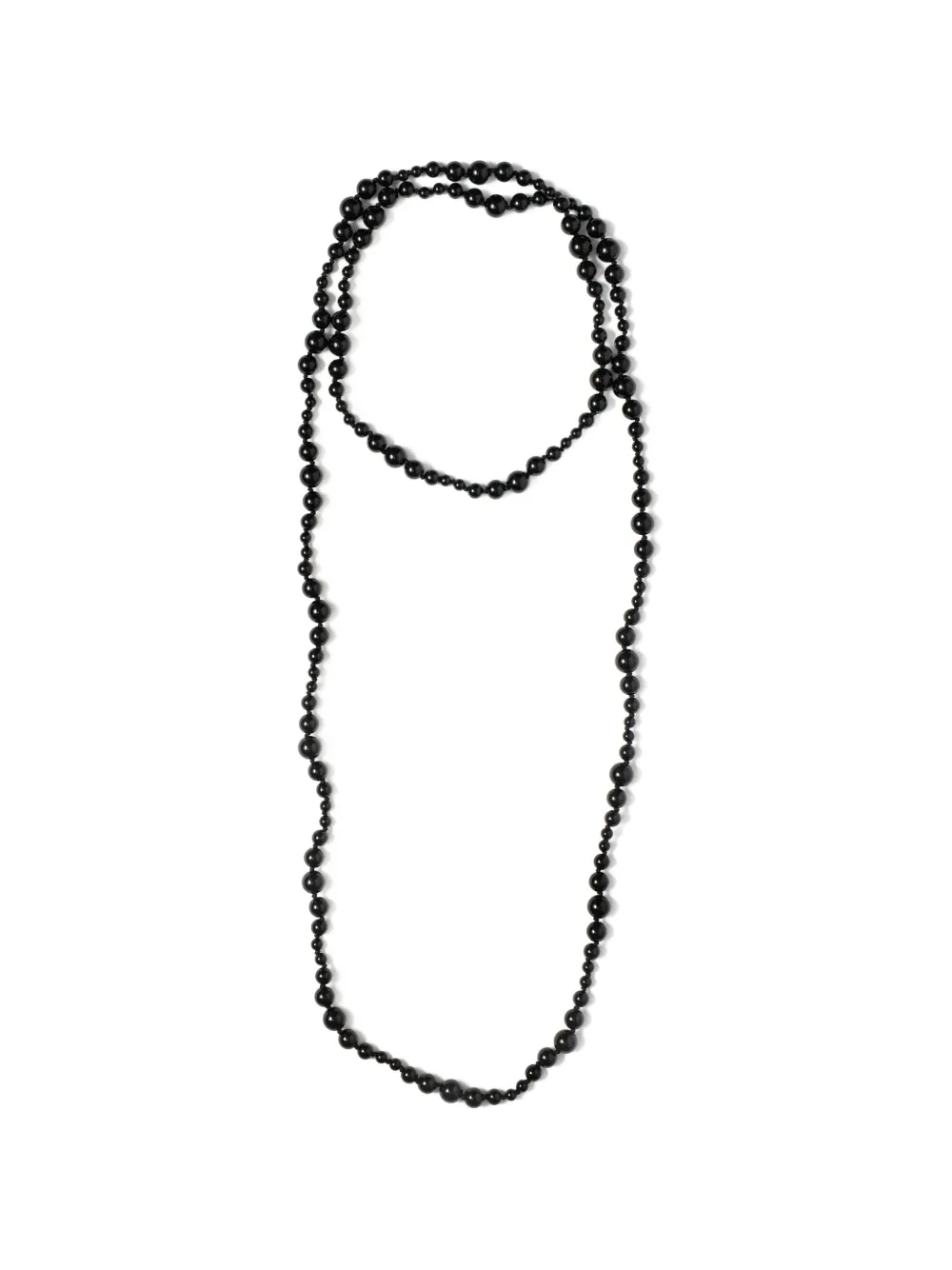 Neeka Studios long beaded necklace - Nero