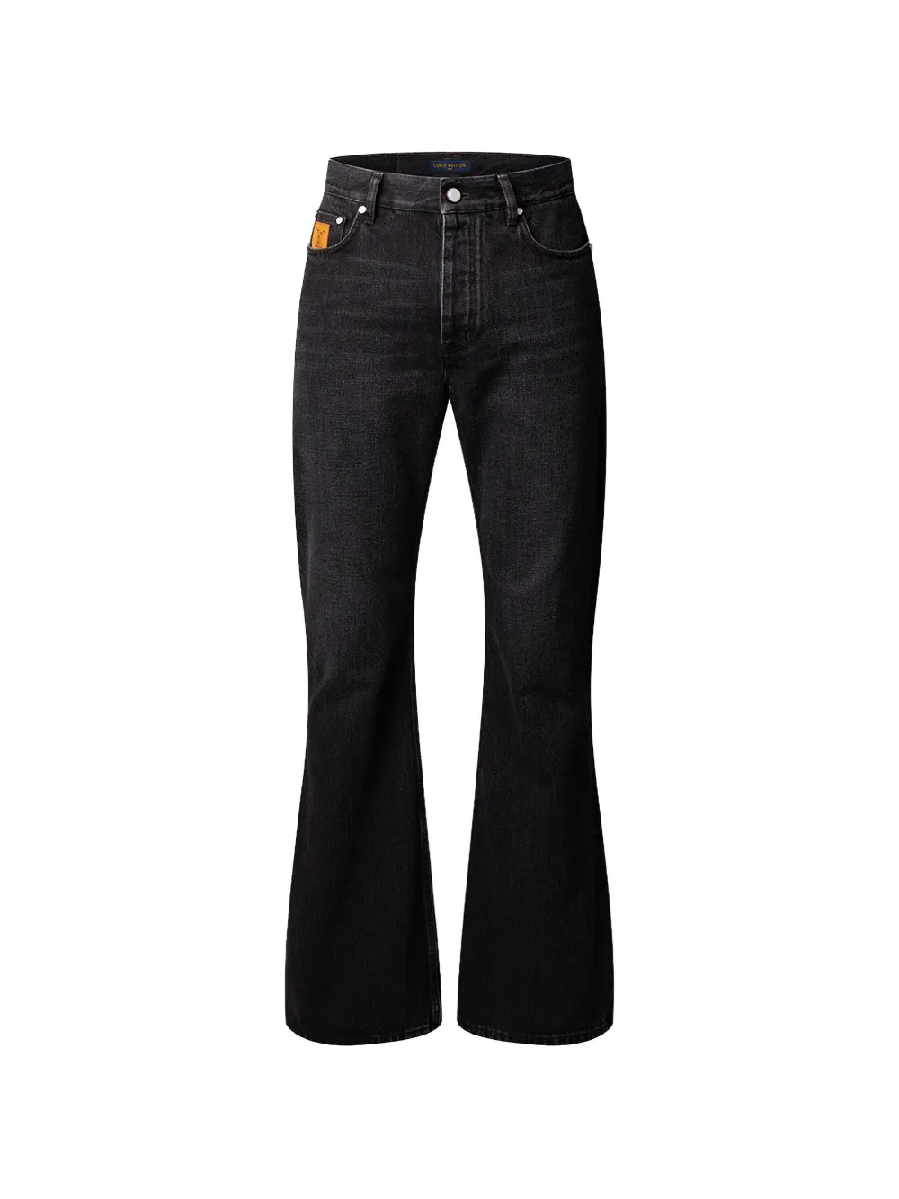Louis Vuitton Pre-Owned flared jeans - Nero