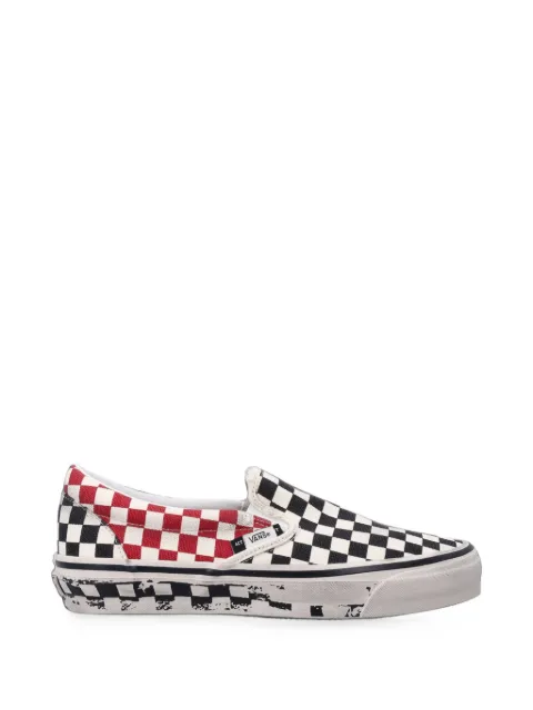 Vans x Slam Jam A.O.D. checkerboard slip-on sneakers