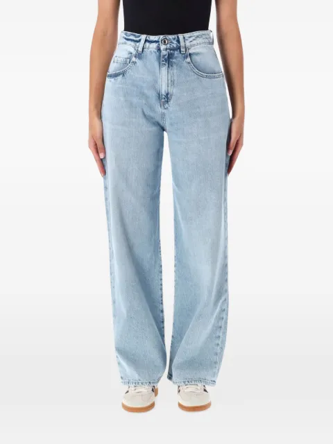 ICON DENIM Icon Poppy washed straight-leg jeans