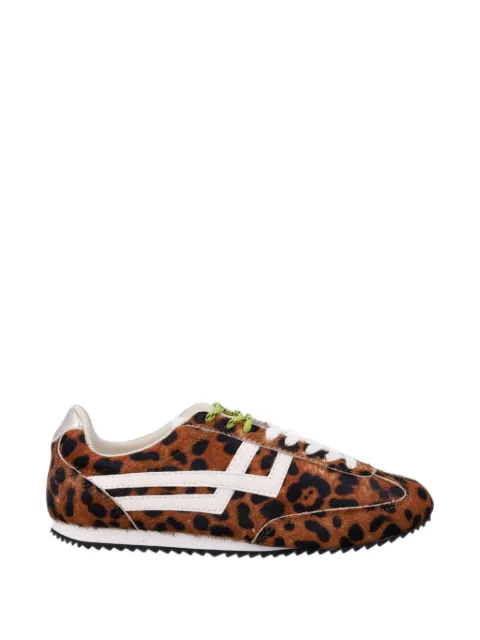 Pro-Keds Racer 77 leopard-print sneakers
