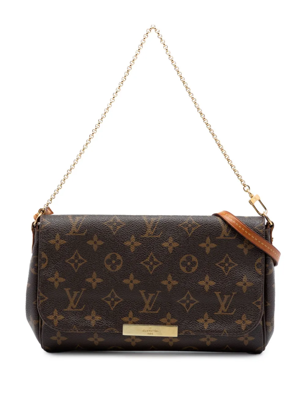 Louis Vuitton Pre-Owned 2017 Monogram Favorite MM satchel - Braun