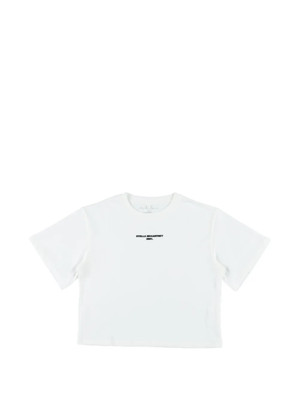 Stella McCartney Kids logo-print T-shirt - Bianco