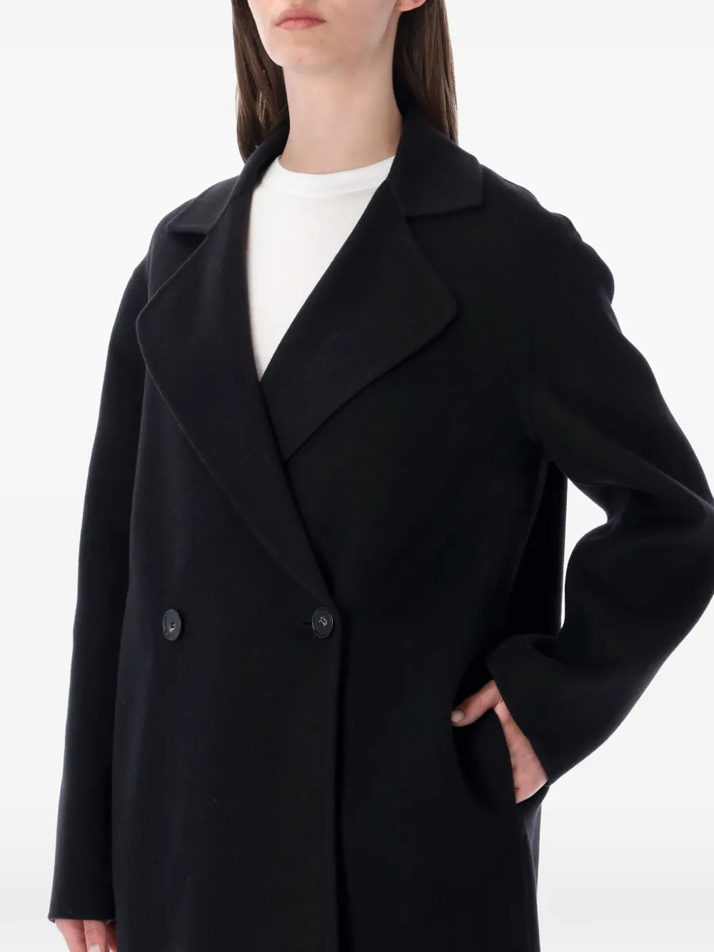 Stella McCartney Jas met dubbele rij knopen Zwart