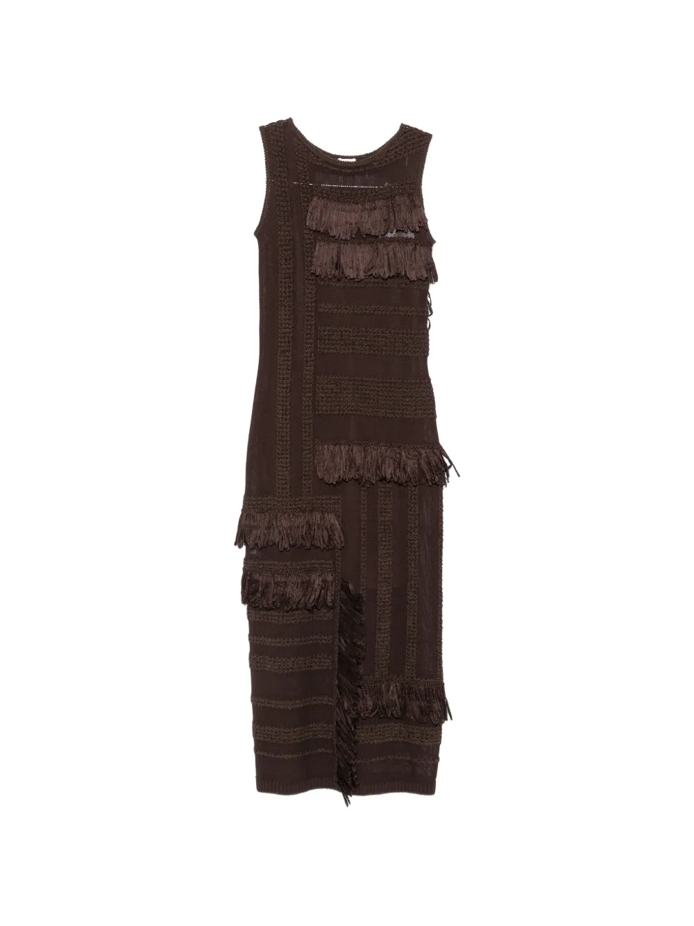 JOSEPH Nari midi dress - Marrone