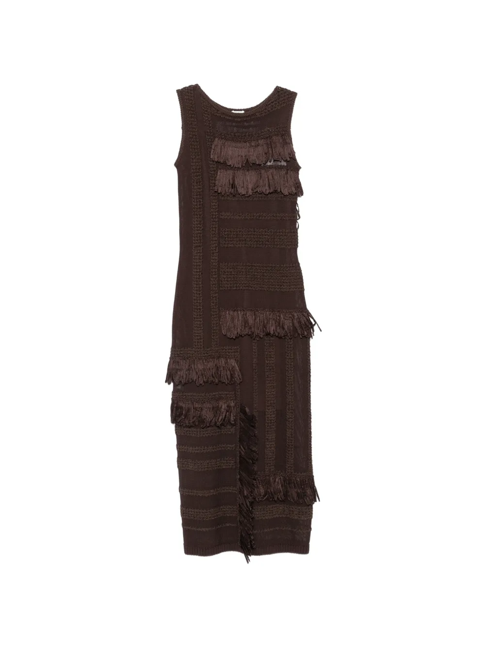 JOSEPH Nari midi dress - Marrone