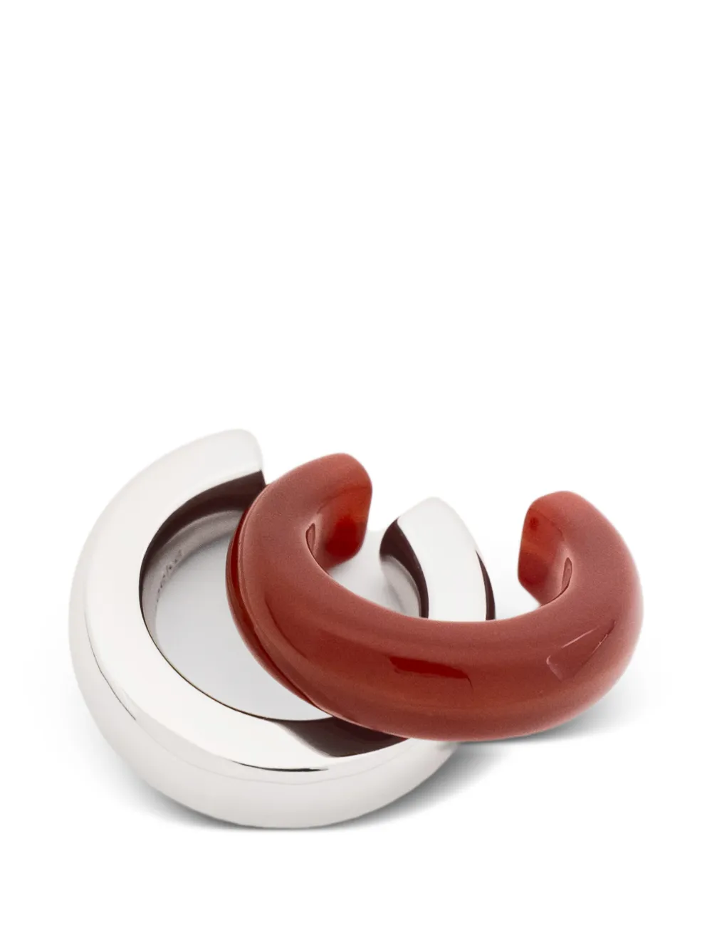  Neeka Studios Set De Dos Anillos The Ring - Rojo 
