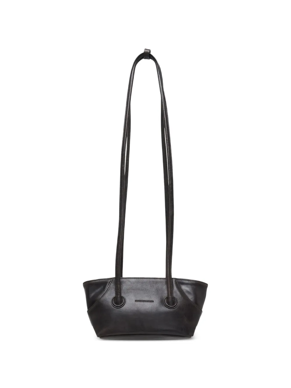 Marge Sherwood small Boat Shopper leather shoulder bag - Marrone