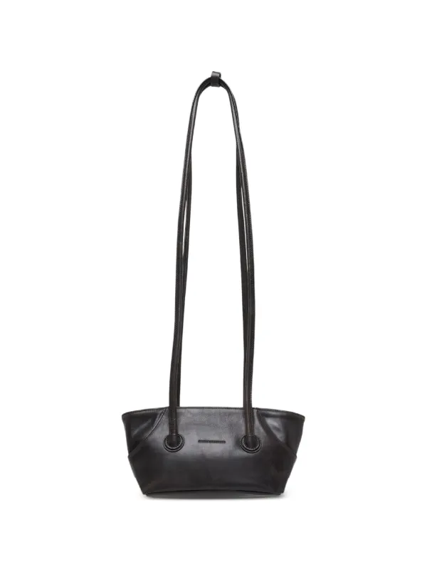 Marge Sherwood スモール Boat Shopper レザーショルダーバッグ 