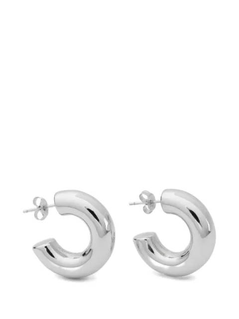 Neeka Studios medium chunky hoop earrings