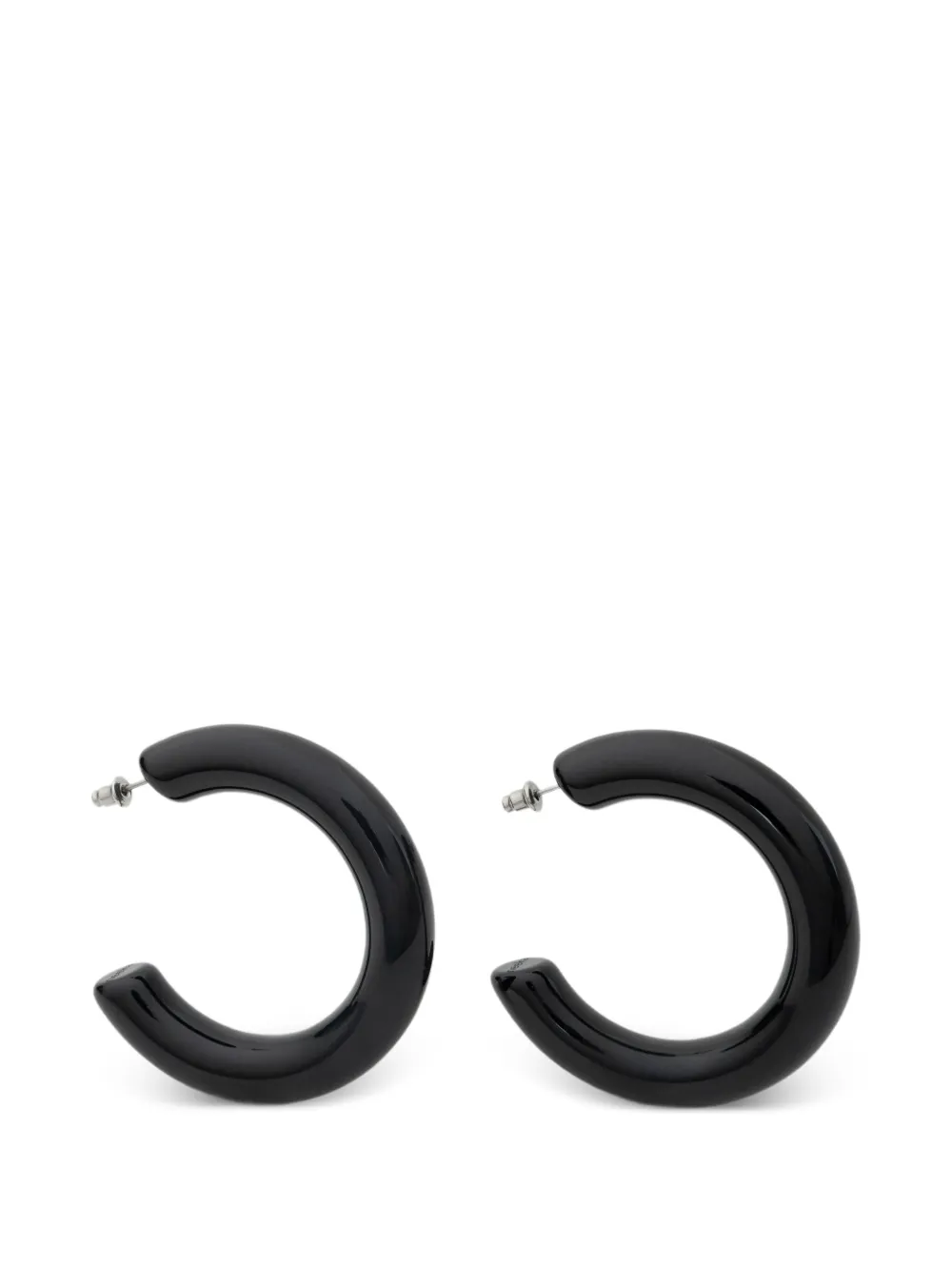 Neeka Studios Big Bold hoop earrings - Nero