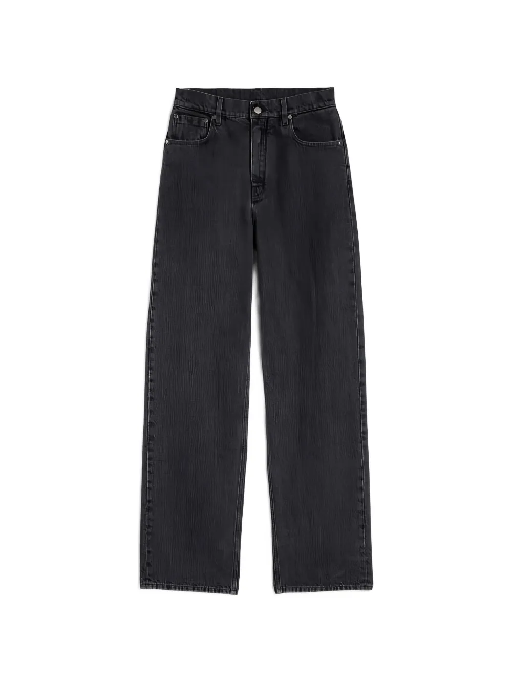 Jil Sander Jeans met wijde toelopende pijpen Grijs