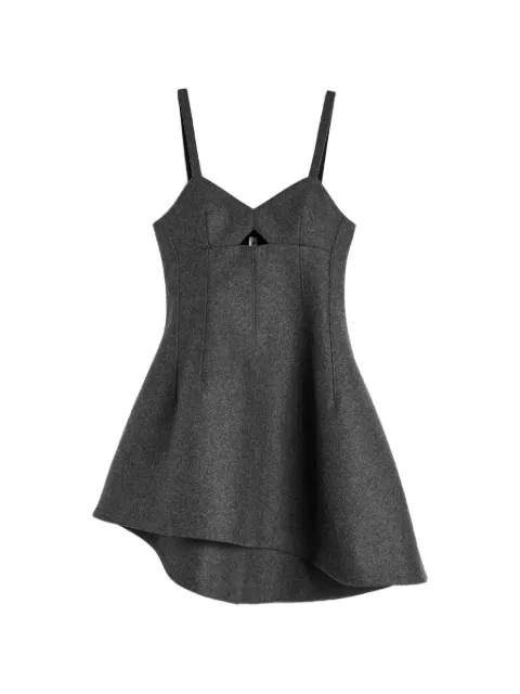 Jil Sander asymmetrical bustier dress