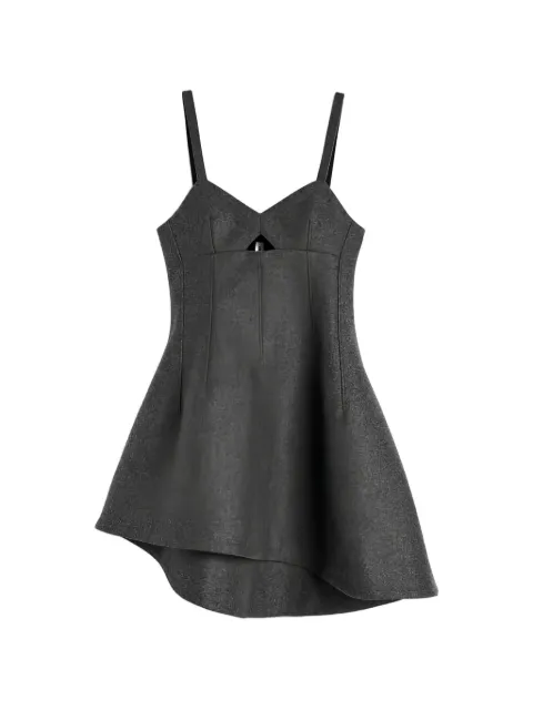 Jil Sander asymmetrical bustier dress