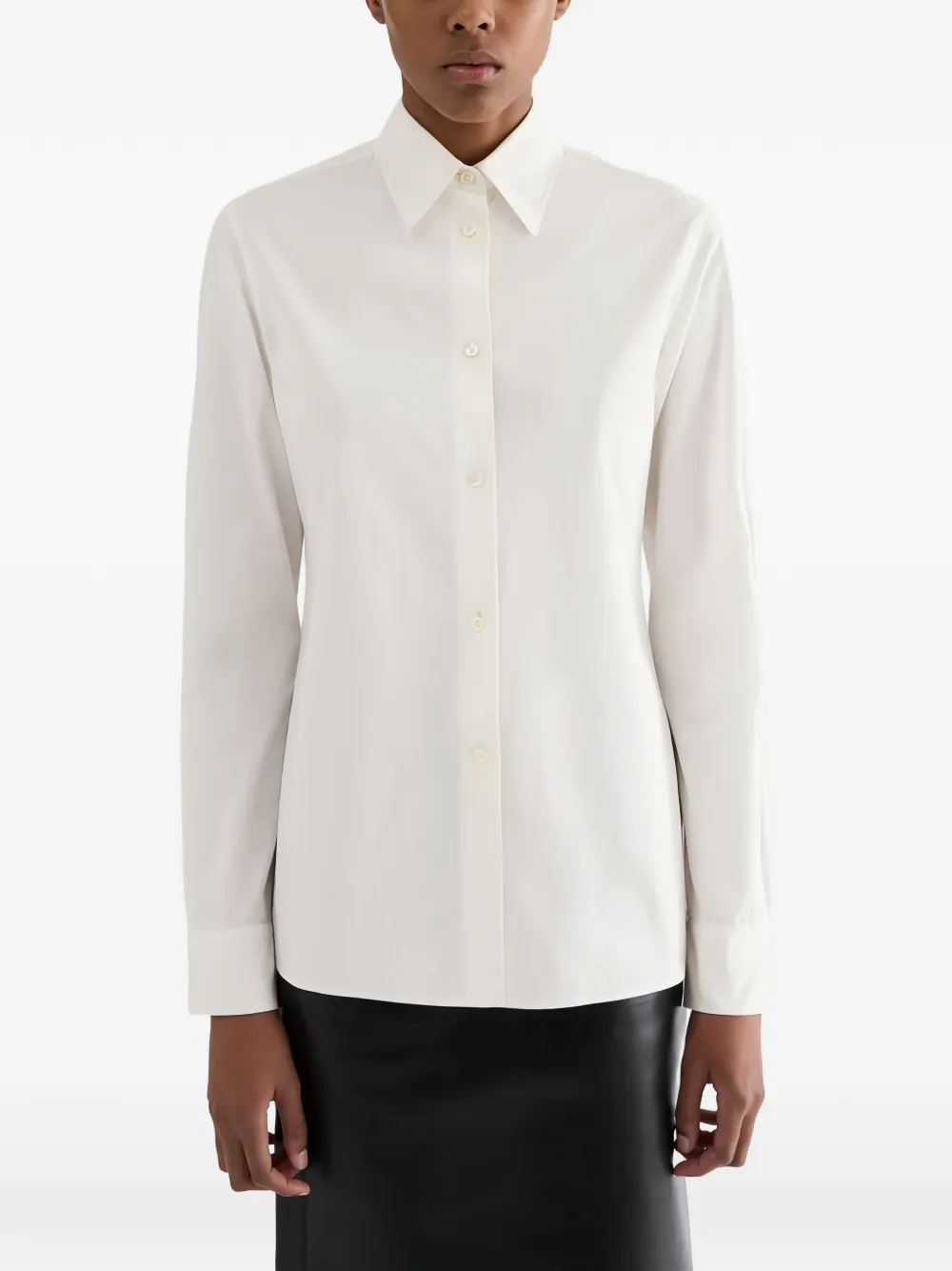 Jil Sander Blouse met uitgesneden rug Wit