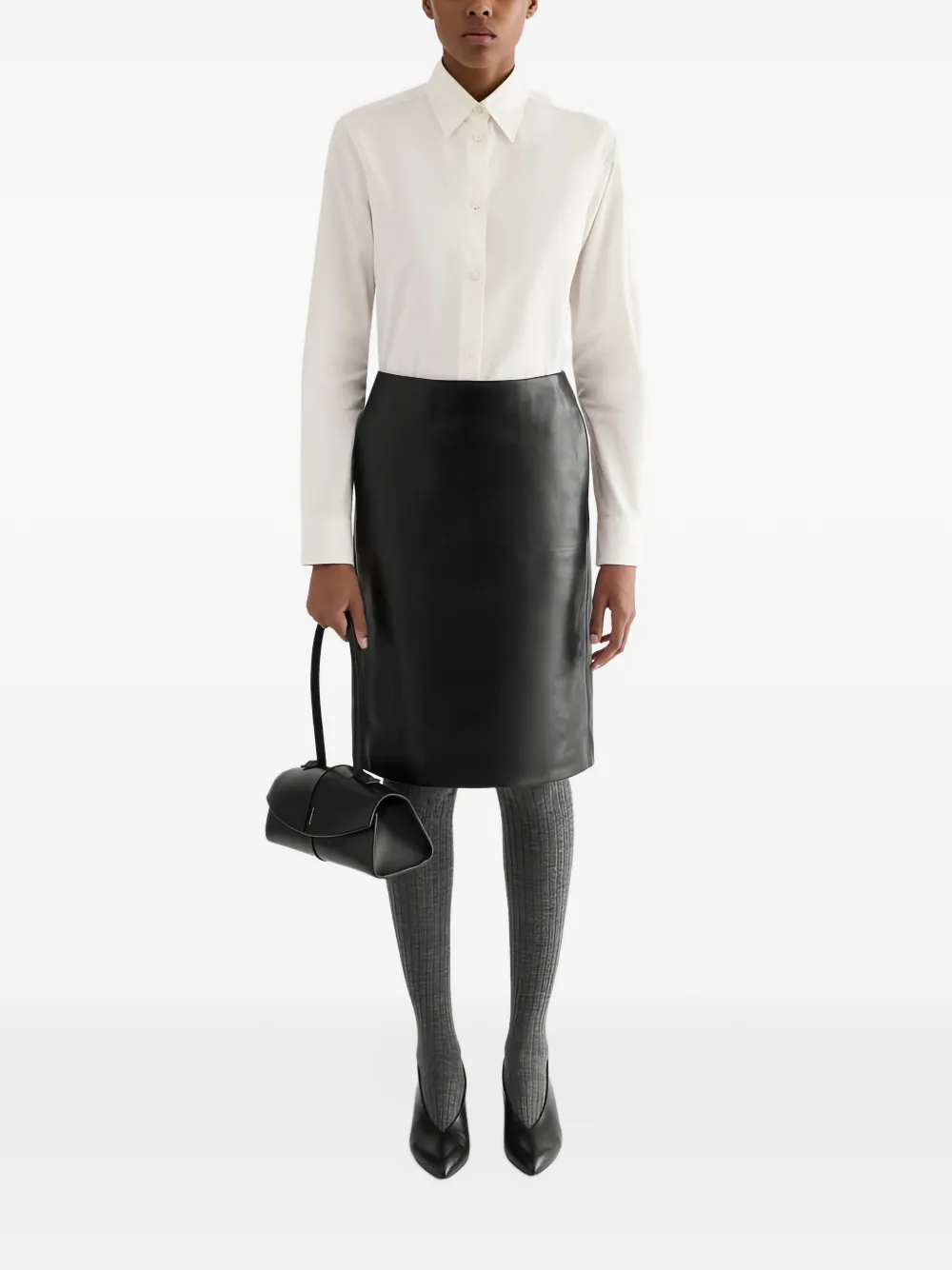 Jil Sander Blouse met uitgesneden rug Wit