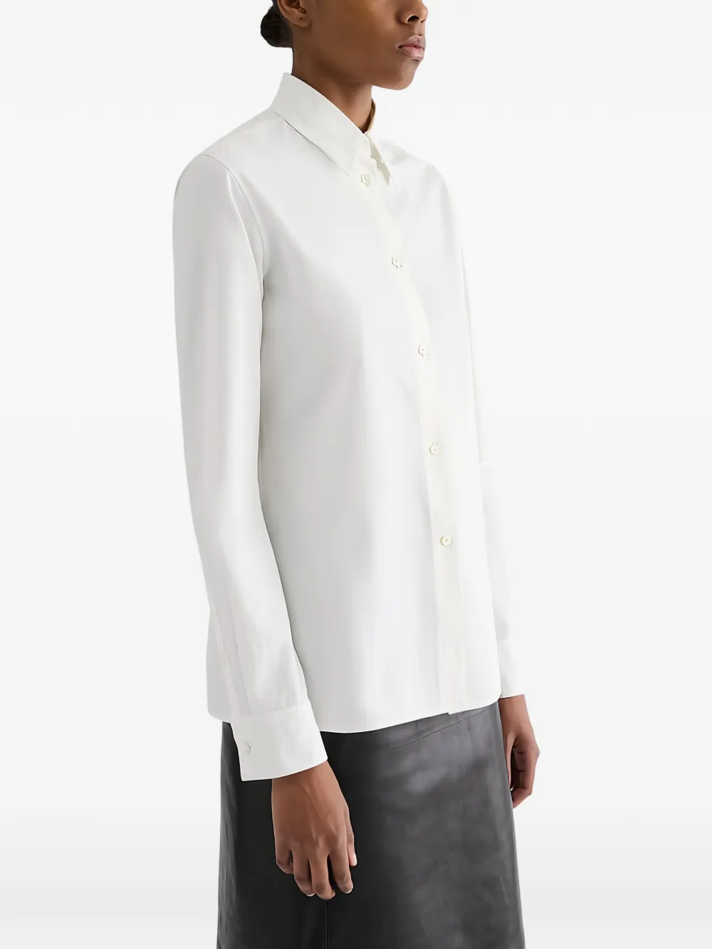 Jil Sander Blouse met uitgesneden rug Wit