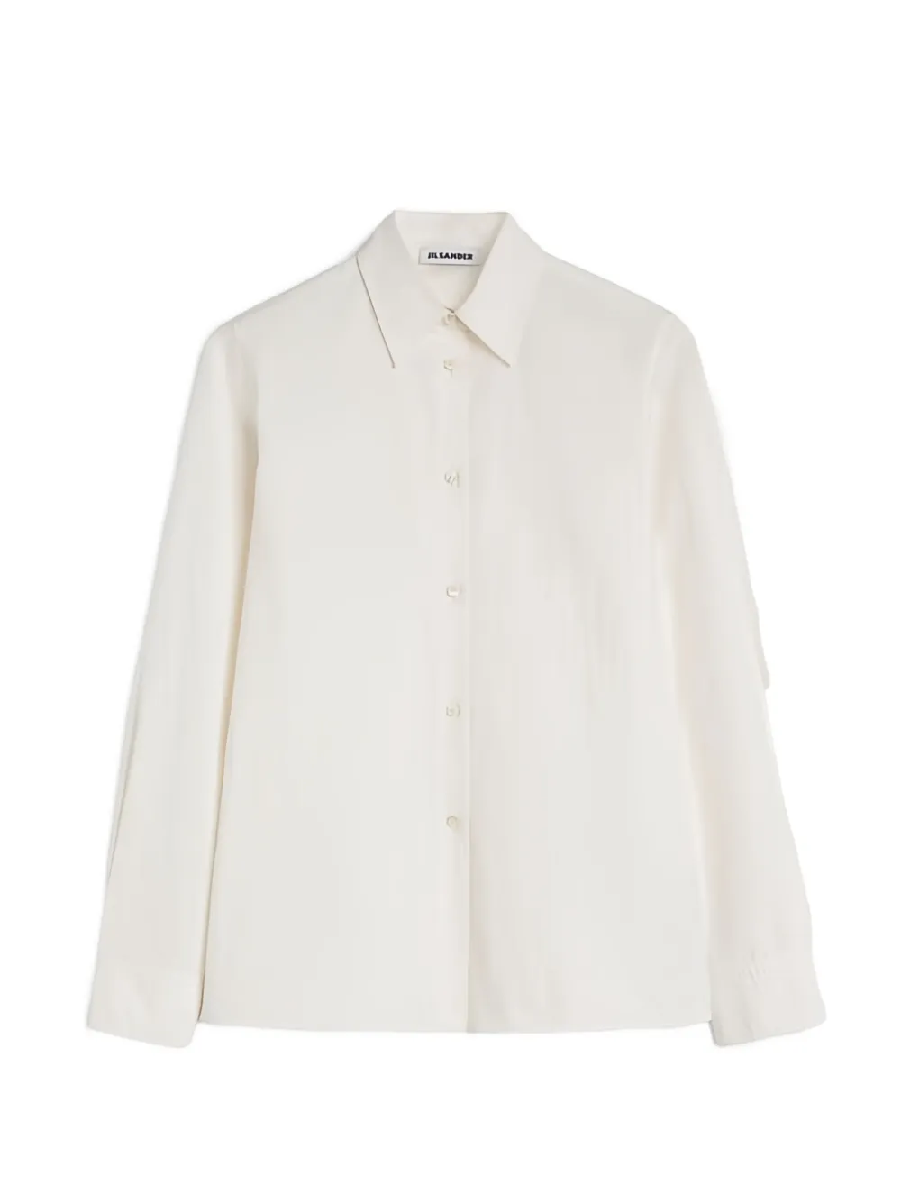 Jil Sander cut-out back shirt - White