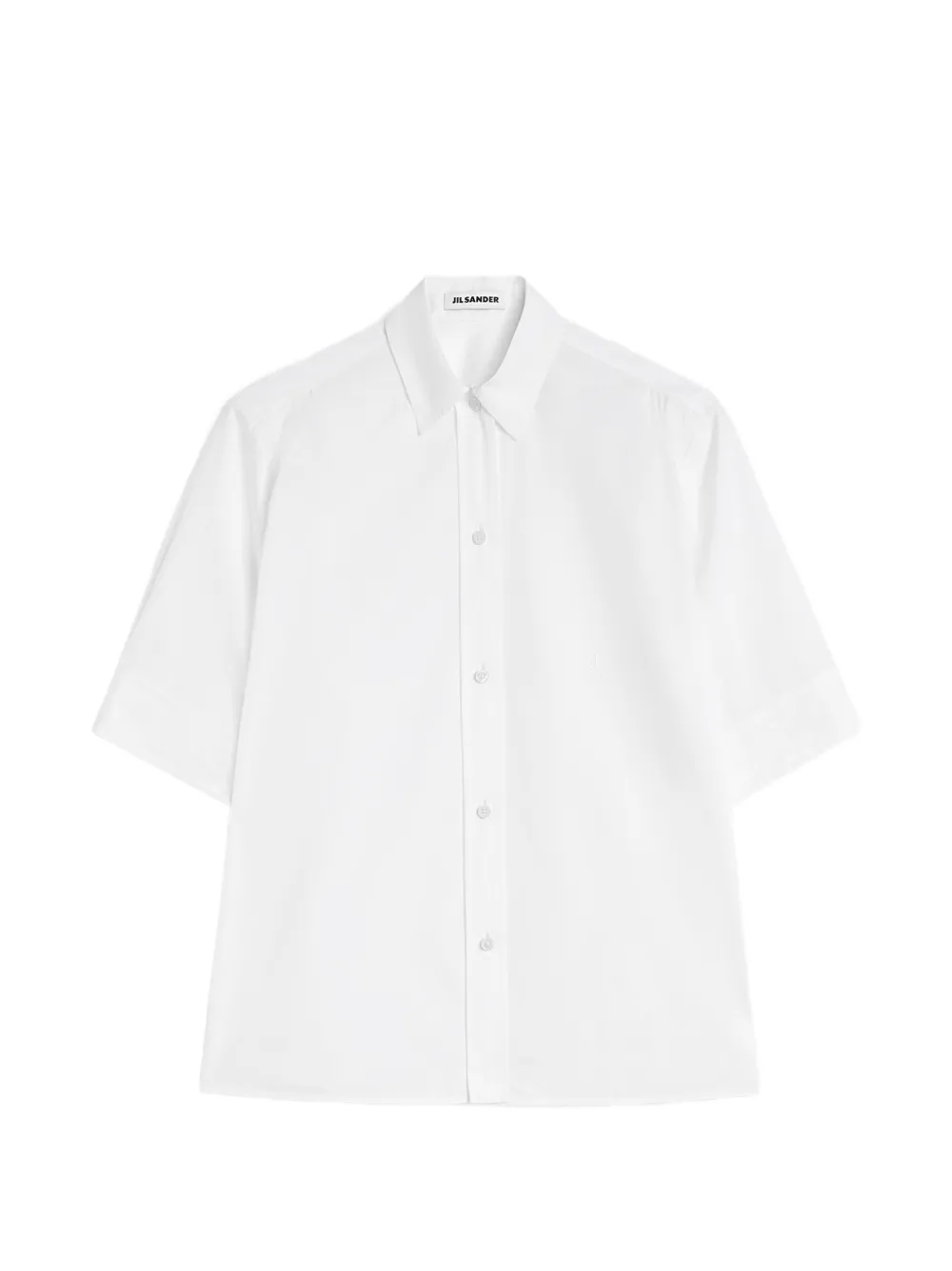 Jil Sander Klassisches Hemd - Weiß