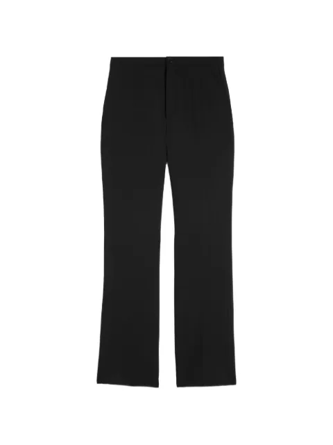 Jil Sander wool sablé tailored trousers