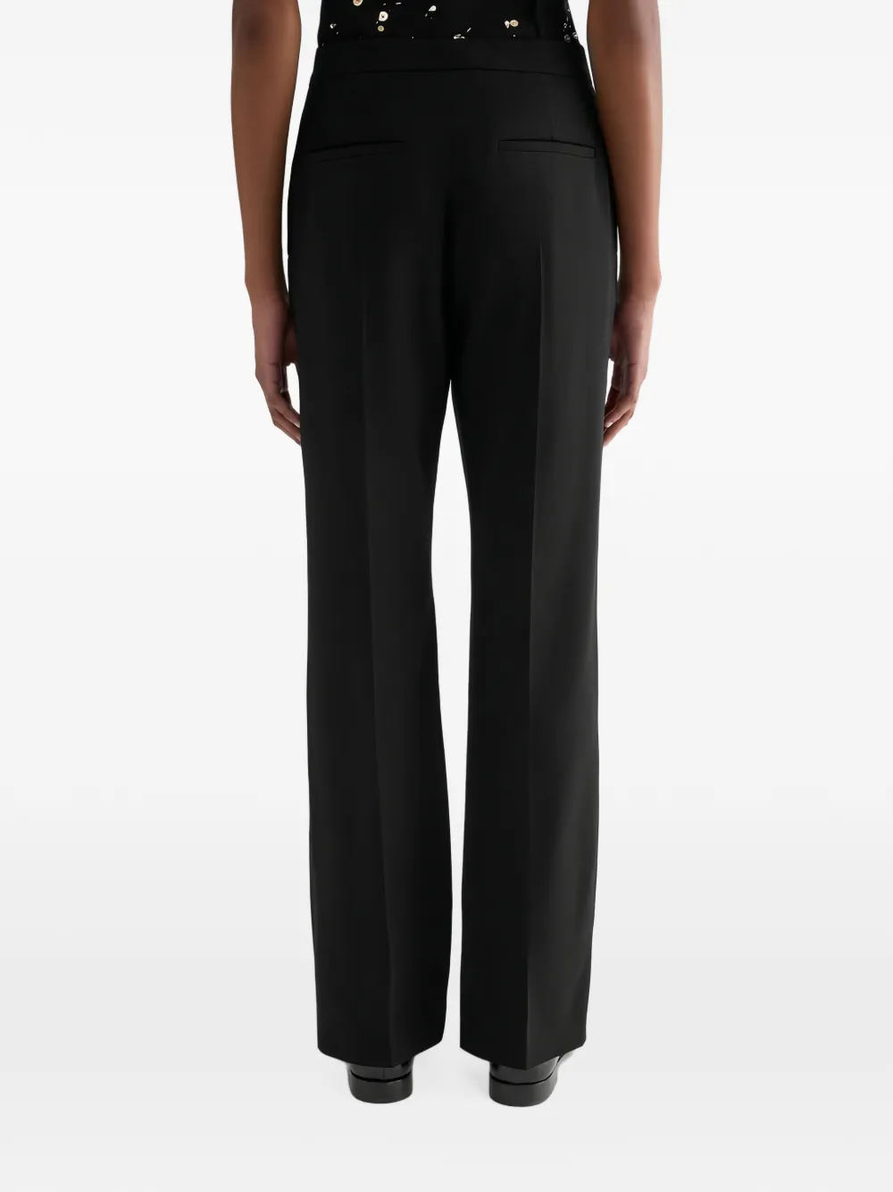 Jil Sander Wollen pantalon Zwart